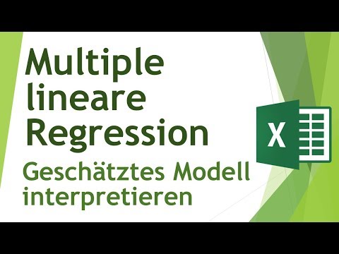 Multiple lineare Regression in Excel interpretieren - Daten analysieren in Excel (9)