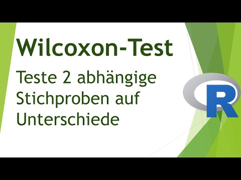Wilcoxon-Test für 2 abhängige Stichproben in R rechnen - Björn Walther